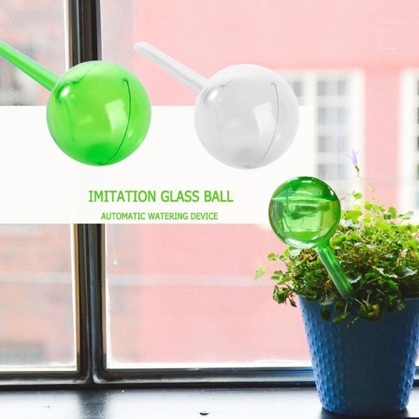 

garden house waterer water auto drip irrigation ball watering device imitation glass flower water dropper1
