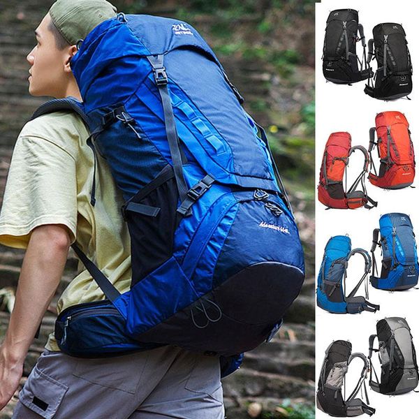 

outdoor bags sports waterproof backpack with internal frame trekking travel daypacks rain cover large capacity b2cshop