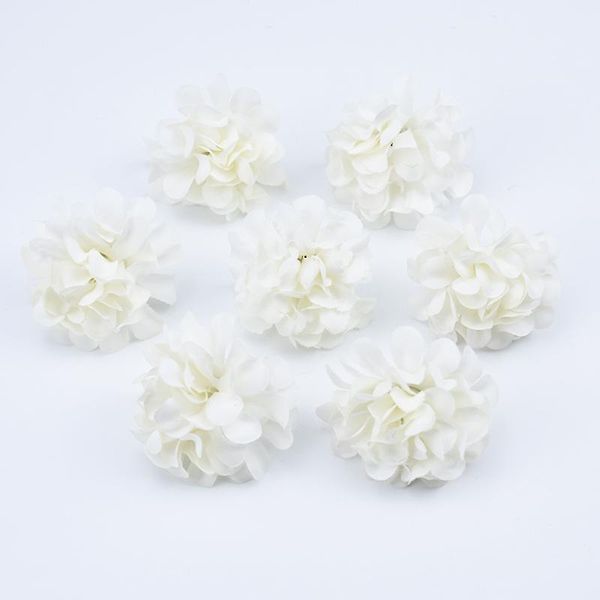 

6шт шелковый гвоздик глава цветок стена день матери декоративные цветы невеста брошь искусственные цветы для вечеринки украшения дома jllezn