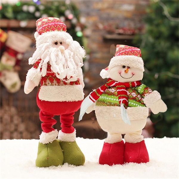 

47cm santa claus christmas decorations for home enfeite de natal big doll toy christmas decorations for tree ornaments