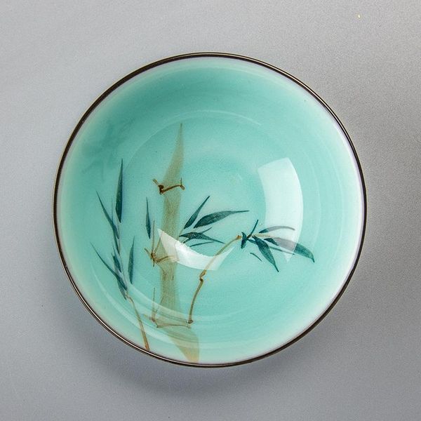 

1 шт. китайский стиль нежный маленький кунг-фу чай чашка фарфора чай чаша ручной росписью воды чашки керамические ремесла d044 jllbic