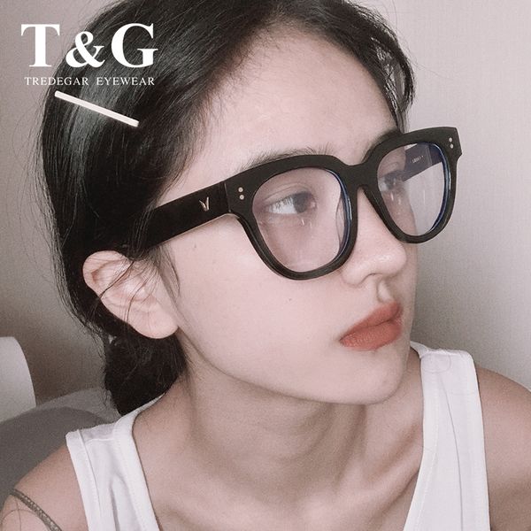 

gm black frame для женщин анти-голубые радиационные очки миопии