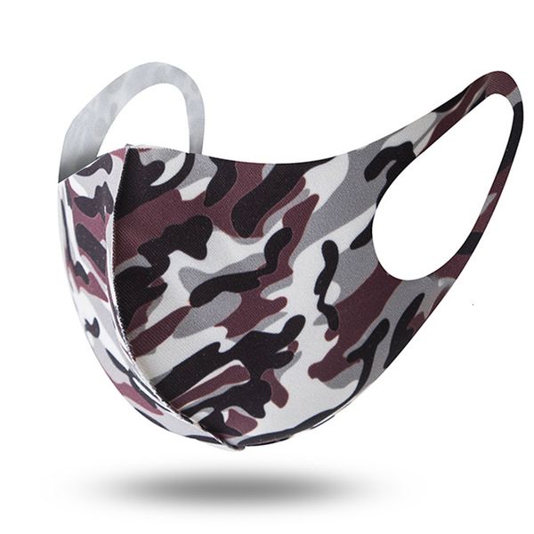 

mas anti-bacteriak n face mask k 95 camo mouth coverl pm2.5 respirator dustproof washable reusable silk cotton designer