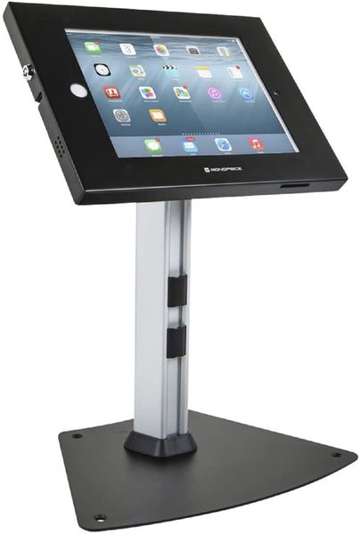 Безопасный и безопасный планшетный дисплей для настольных компьютеров для iPad 2-4 и iPad Air, черный