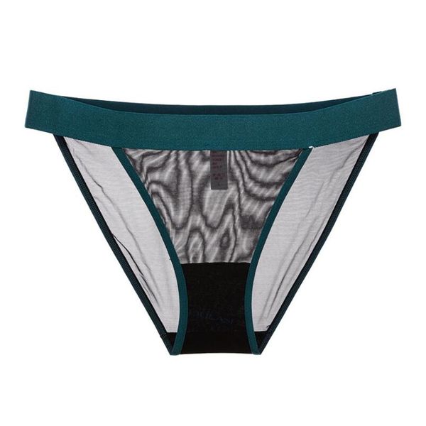 

3pieces/lot thong for women breathable mesh g string fashion patchwork underwear cotton crotch underpants new pcs lingerie recommend, Black;pink