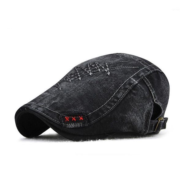 

berets men brand knitted beret casquette homme leather flat cap for men boina hombre visor hat planas snapback hat1, Blue;gray