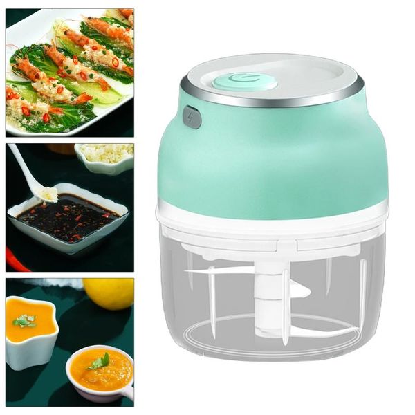 

blender mini portable electric garlic speedy chopper spiral shredder food processor usb