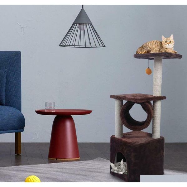 

black friday 36" cat tree bed furniture scratch cat tower pos qylxrj sports2010