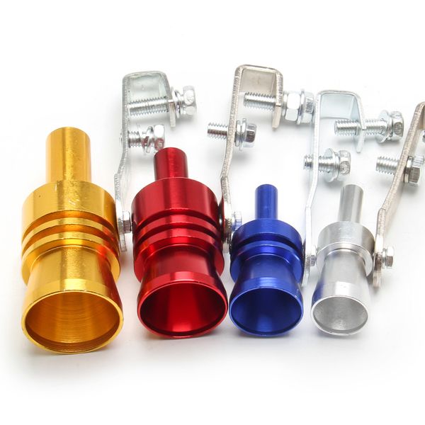 Dimensione M Valvola di scarico Rumore Turbo Sound Whistle Simulator Punta del silenziatore Accessori per auto Tubo di scarico Sound Whistle