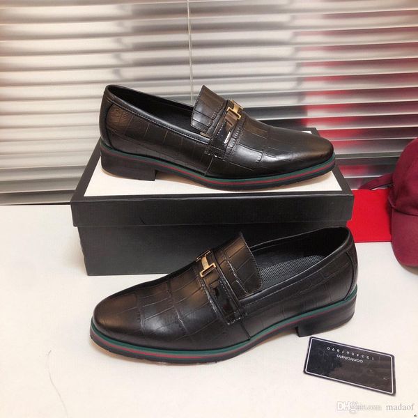 

cq handmade mens wedding oxford shoes black khaki leather brogue men's dress shoes slip on business formal shoes for men 22