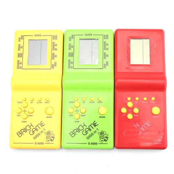 

portable game players durable funny tetris console handheld animation children's educational puzzle