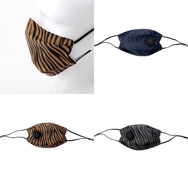 

fashion luxury printing face mask anti smog dust autumn winter warm mask breathable with breathing valve masks dhl 67 m2