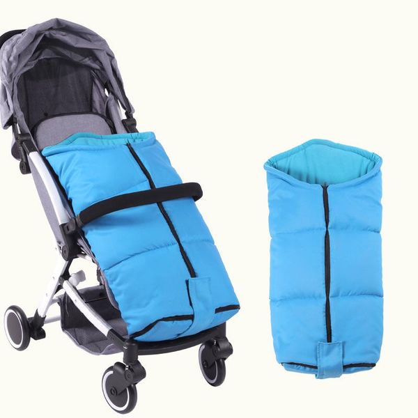 

stroller parts & accessories winter warm baby sleeping bag born foot cover kids swaddle wrap envelope