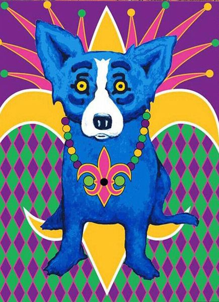 

родриге, blue dog home decor h h hd print маслом живопись на холсте настенное искусство фотографии 7775