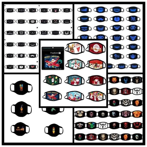 

mask face halloween anti-dust cotton hoki christmas party woman funny fashion fashion 2020 lumious men winter cloth warm usa was dxju