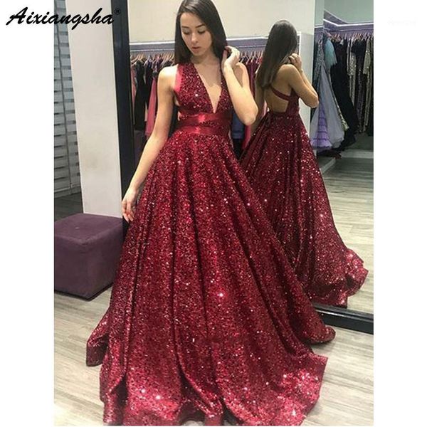 

burgundy evening dresses 2019 off the shoulder v-neck sequined ball gown dubai saudi arabic long evening gown formal dress1, White;black