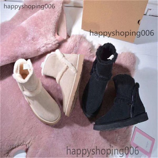 

2020new products women's classic low boots black cute pink boots snow winter boots
