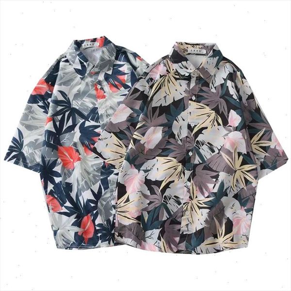 

brand summer selling hawaiian mens hawaii beach shirt men short sleeve floral loose casual shirts fast drying  3xl, White;black