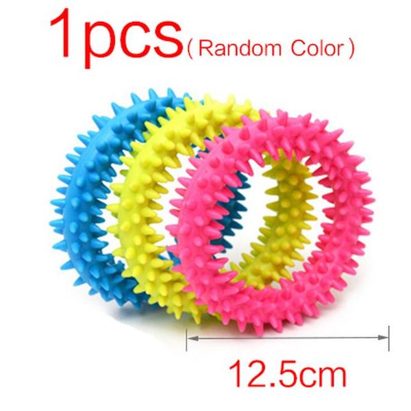 

small pet dog toys pet toys dog ball braided bone rope chew rubber chew durable bite-resistant interactive dog accessories q wmtstc