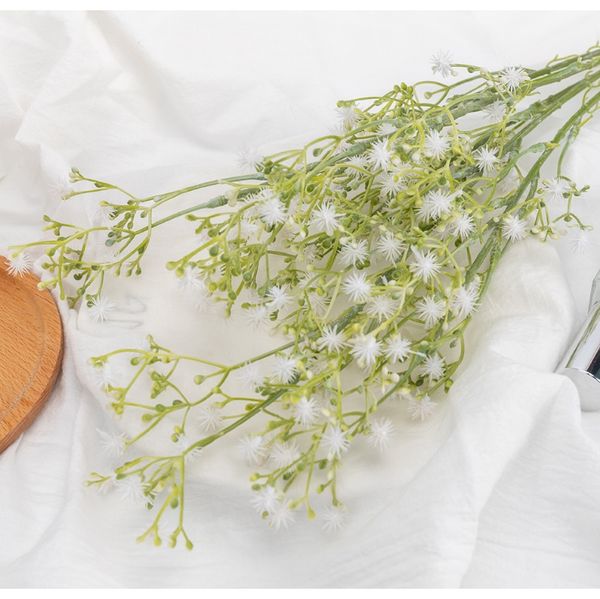 

kahaul brand gypsophila artificial flowers bouquet for decoration latex plastic fake flowers plant wedding home dec f bbyijf