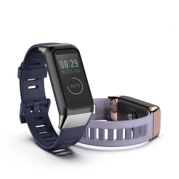 

suitable for huami amazfit cor2m mobile bracelet 2 strap dign flat hole wristband silicone personalitybgt
