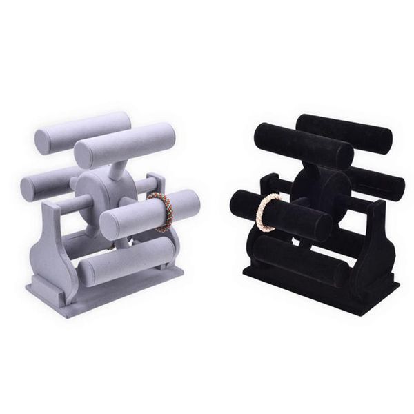 

ювелирная коллекция, удобная для браслета ожерелья и часы дисплея, desktop support, velvet, Pink;blue