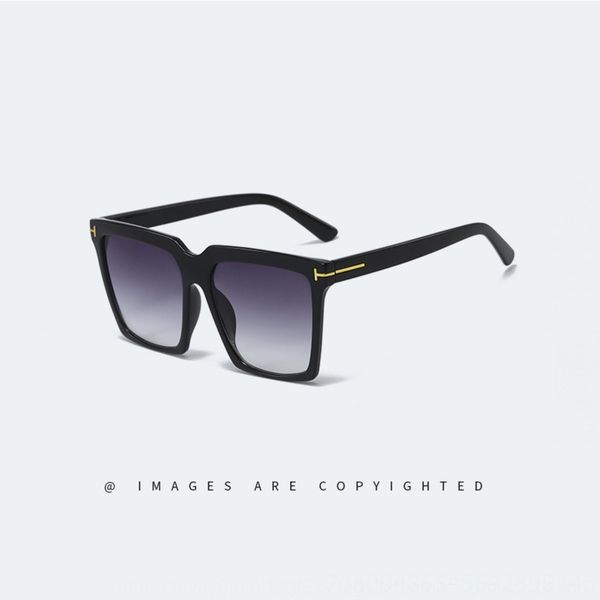 

tb40 new fashion frame sunglasses square large power avant-garde goggles uv protection eyewear popular women style catwaik, White;black