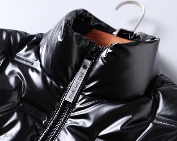 

men's down jacket parka coat men's classic casual down coat men's outdoor warm down winter coat jacket, Black