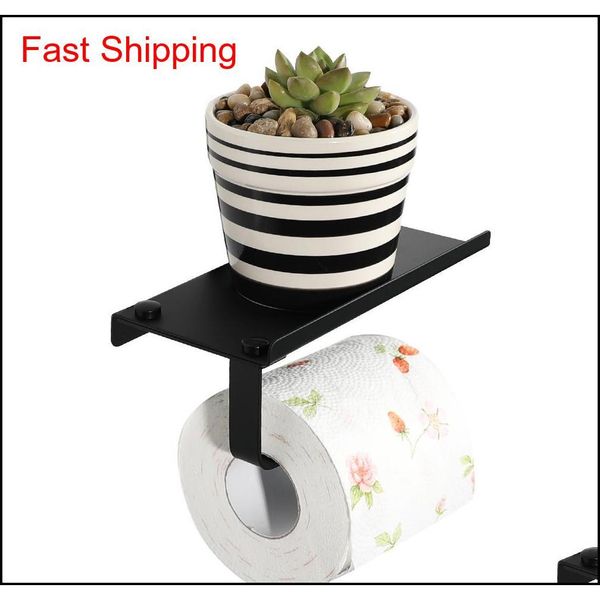

2018 beautiful practical rose gold multi-purpose toilet paper roll holder bathroom stainless steel paper holder fre qyljjx bdesports