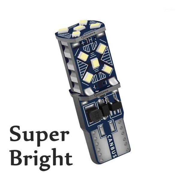 

1pcs new t10 w5w wy5w 912 921 super bright led car clearance light marker bulb canbus error auto wedge dome reading lamp1