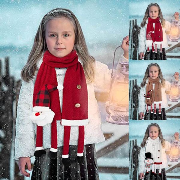 

christmas deer print scarves winter kid soft wrap warm shawls winter windproof warm scarf fashion echarpe hiver femme 2021, Blue;gray