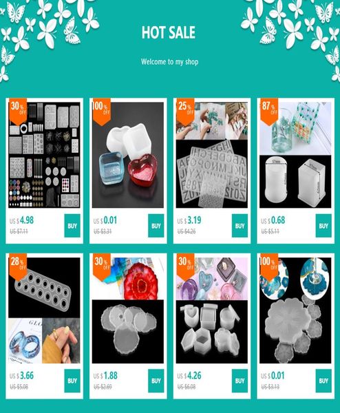 

3шт сфера ювелирные изделия силиконовые изложницы наборы смешанный размер ув эпоксидной смолы пресс-формы инструменты для изготовления ювели