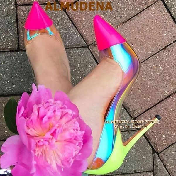 

almudena lime green heels magnificent pvc wedding shoes 12cm high heel pink patent leather party shoes mixed color pumps1, Black