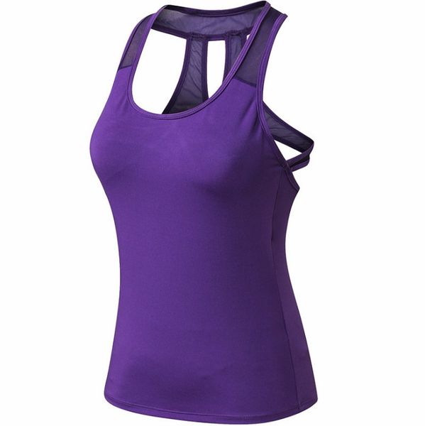 

wholesale womens ladies sleeveless yoga shirts vest tank gym running stretch cool dry wicking fitness yoga tanks, White;red