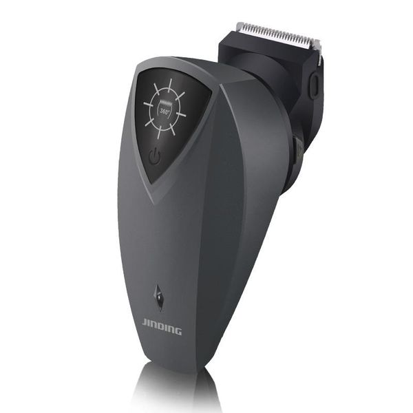 

weidz 1200mah hair trimmer rechargeable hair clipper with head rotatable 8 directions red gray
