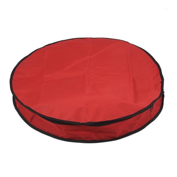 

round christmas wreath storage bag christmas tree storage bag gift sorting toy1
