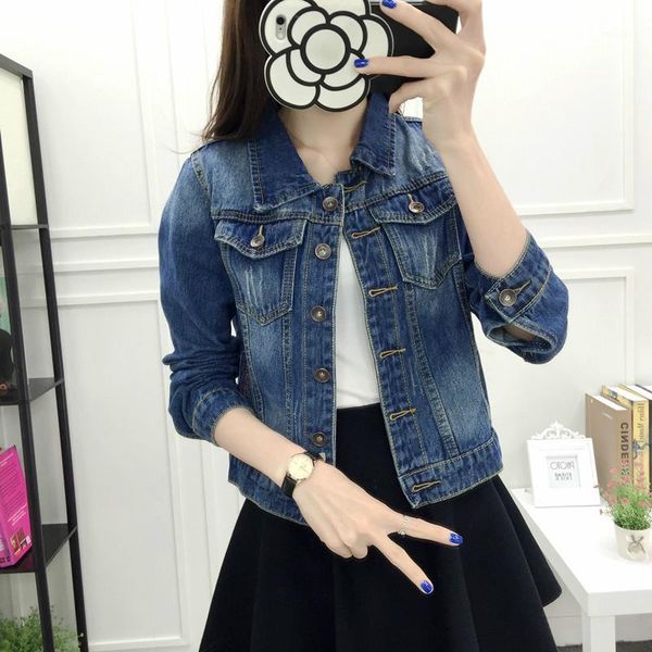 

2020 women fashion coat denim jacket women winter denim jacket for jeans coat loose fit casual clothes1, Black;brown
