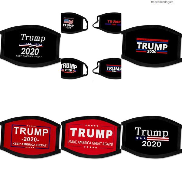 

fabric print elastic face designer trump luxury mouth training mask for party tr meko 2jr2
