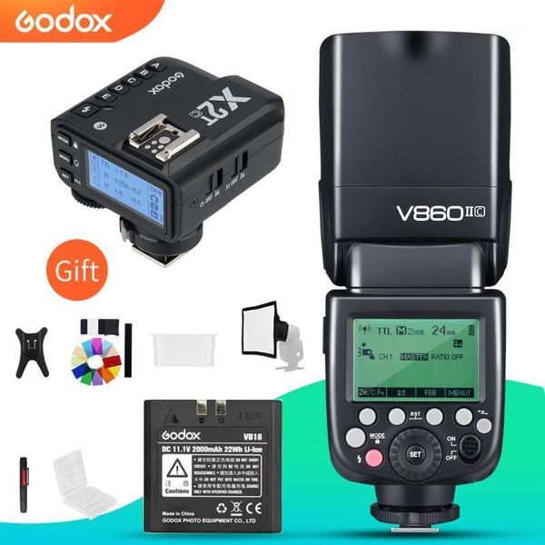 

godox v860ii-c v860ii-n v860ii-s v860ii-f v860ii- hss flash with x2t-c/n/s/f/o trigger for fuji1