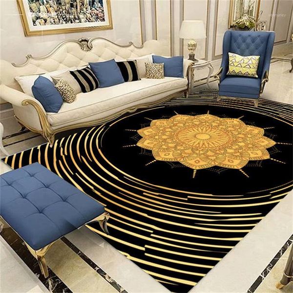 

carpets boho decor american style living room floral carpet anti slip area rugs winter warm thicken decoration bedroom rug tapis salon1