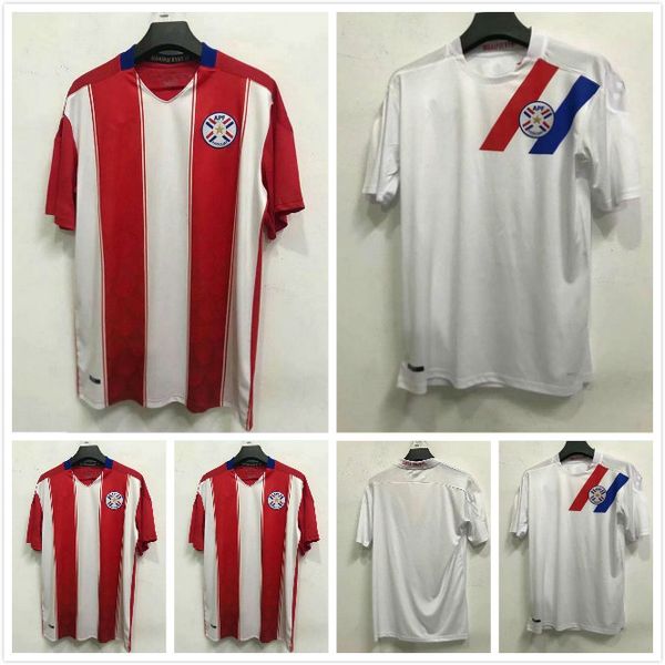 

2020 2021 paraguay soccer jerseys national team home away romero ayala lezcano gonzález sanabria 20 21 football shirt, Black;yellow