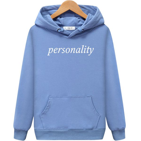 

sweater new casual hoodie korean version plus fleece jacket male and female students autumn and winter couples customized, Black