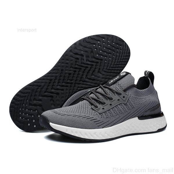 scarpe da corsa per adulti traspiranti autentiche da uomo rosso nero grigio casual adulto uomo sportivo sneaker da ginnastica da jogging all'aperto camminando taglia 39-44