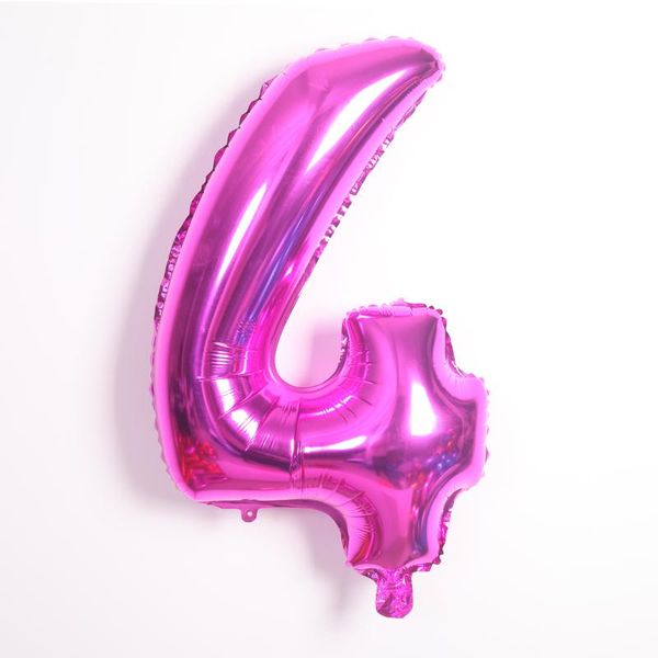 

32 inch ros red digital balloon theme party decor balloon birthday wedding party child baby shower party supplies wmthui