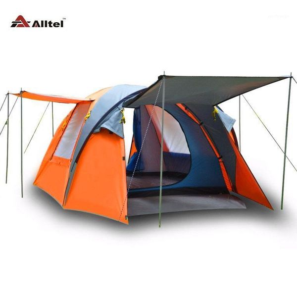 

alltel genuine storm sunscreen 3-4 people double layer outdoor tent camping1