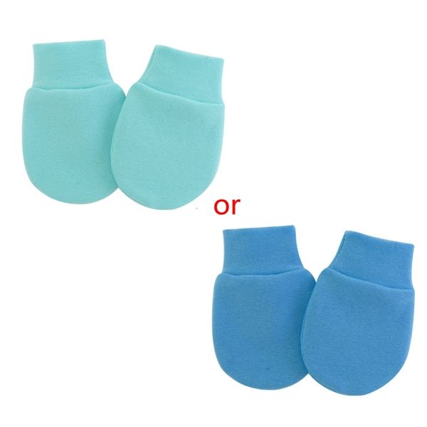 

factorypx04protection baby anti scratching soft cotton gloves newborn face scratch mittens infant handguard supplies rn80