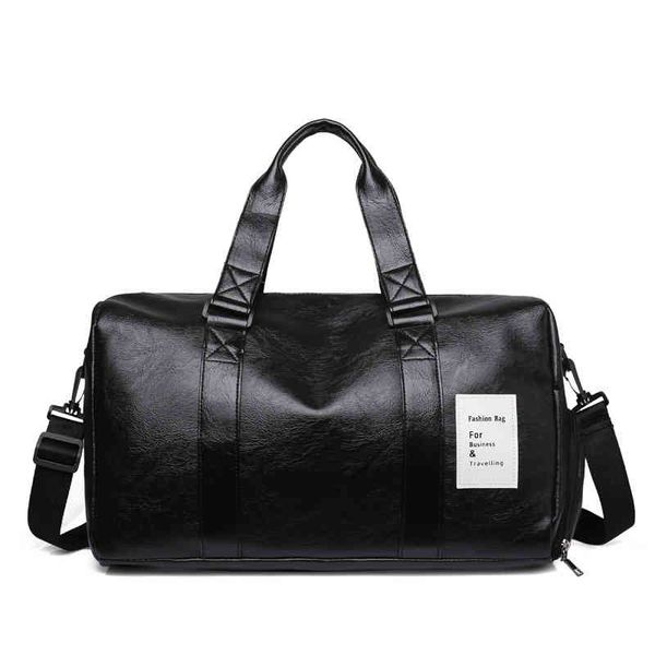 

bags travelling bag duffel pu fashion large capacity fitness bag swimming training convenient portable travel