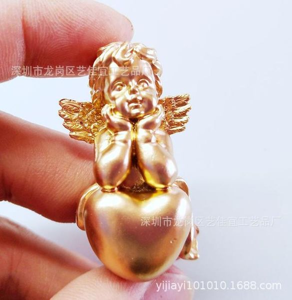 

европейский милый маленький ангел 3d магнит холодильник золотой ruyi abacus магниты для холодильников кухня дома декор милый ангел наклейки