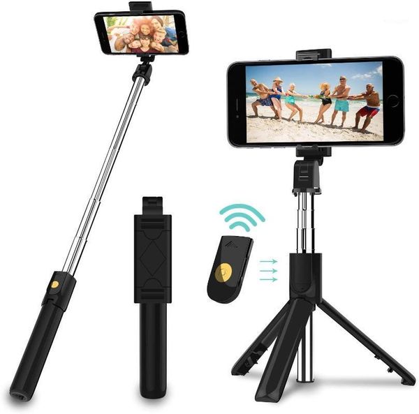 

extendable bluetooth selfie stick tripod with detachable wireless remote tripod stand travel for /samsung/huawei and more1