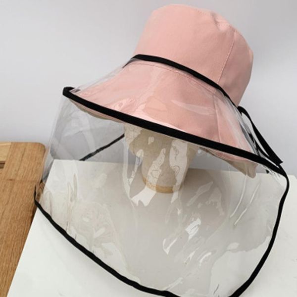 

new anti-spitting protective hat dustproof cover kids girls fisherman cap hat for3-12years old kids casquette enfa sqcvrq, Yellow